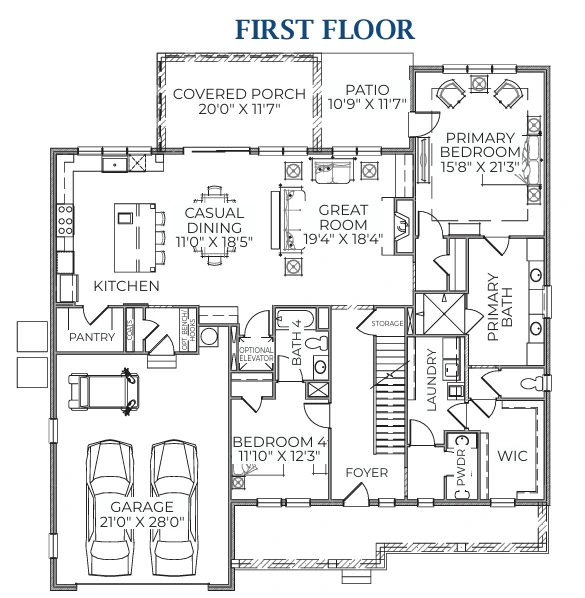 First Floorplan