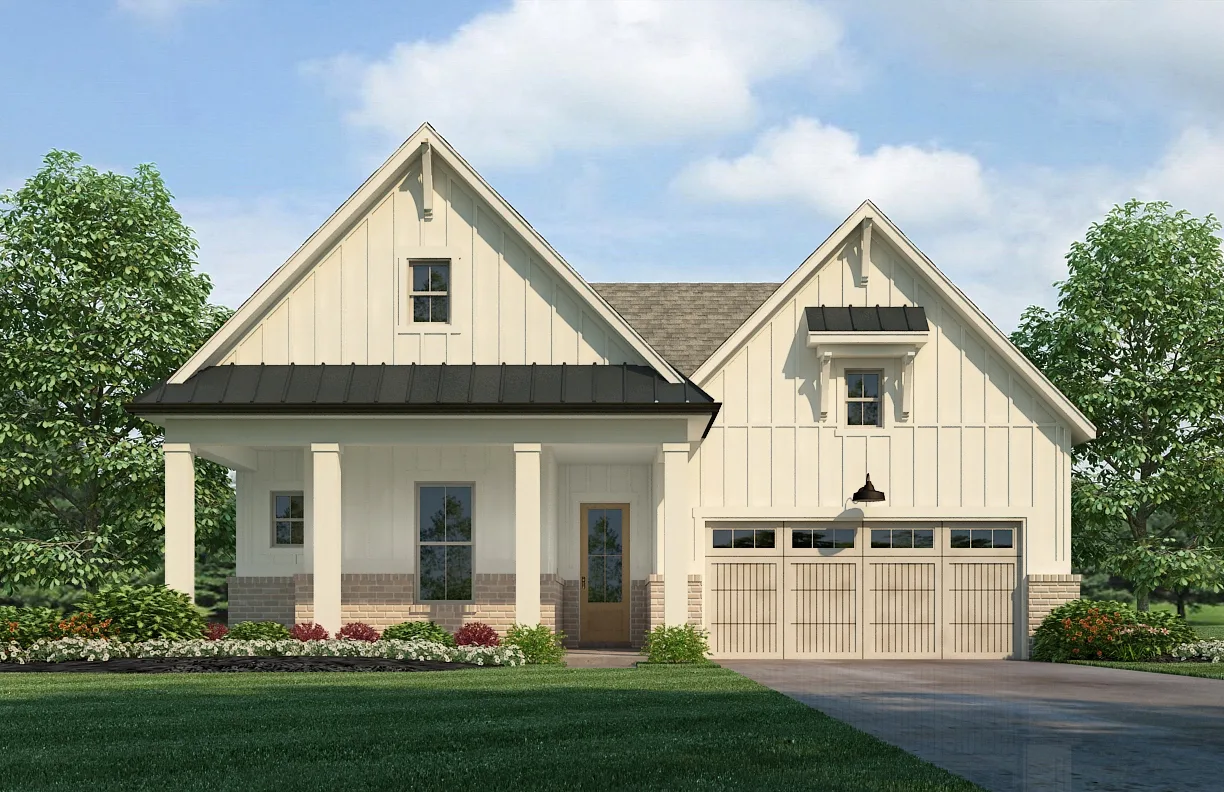 Heartwood Floorplan Elevation B | Cooks Farm | Lake Society | Southwyck Homes