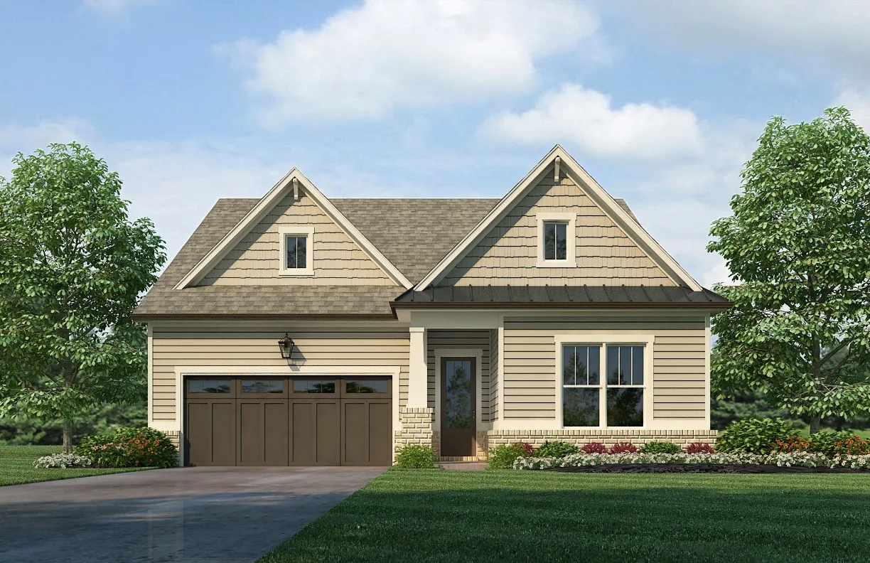 Elevation C | The Oakwood | Cooks Farm | Lake Society | Southwyck Homes
