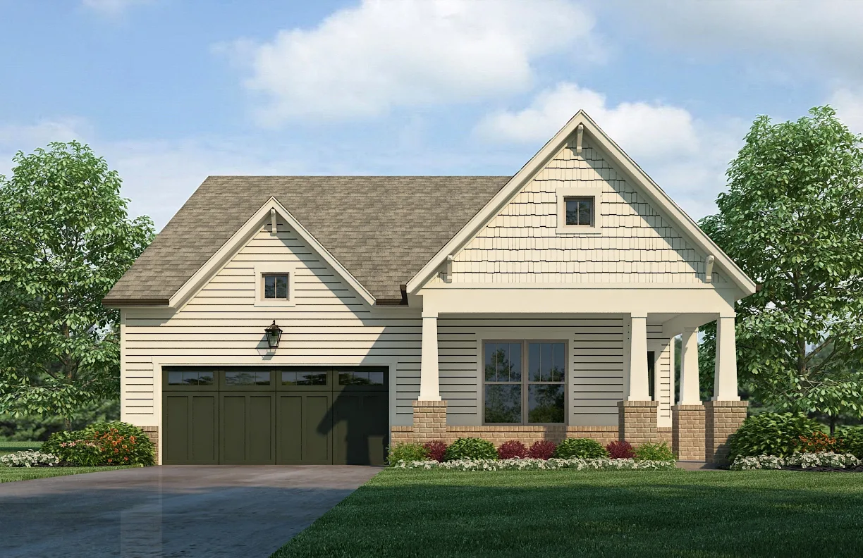 Elevation C | The Oakwood | Cooks Farm | Lake Society | Southwyck Homes
