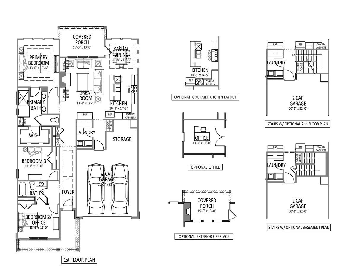 First Floorplan