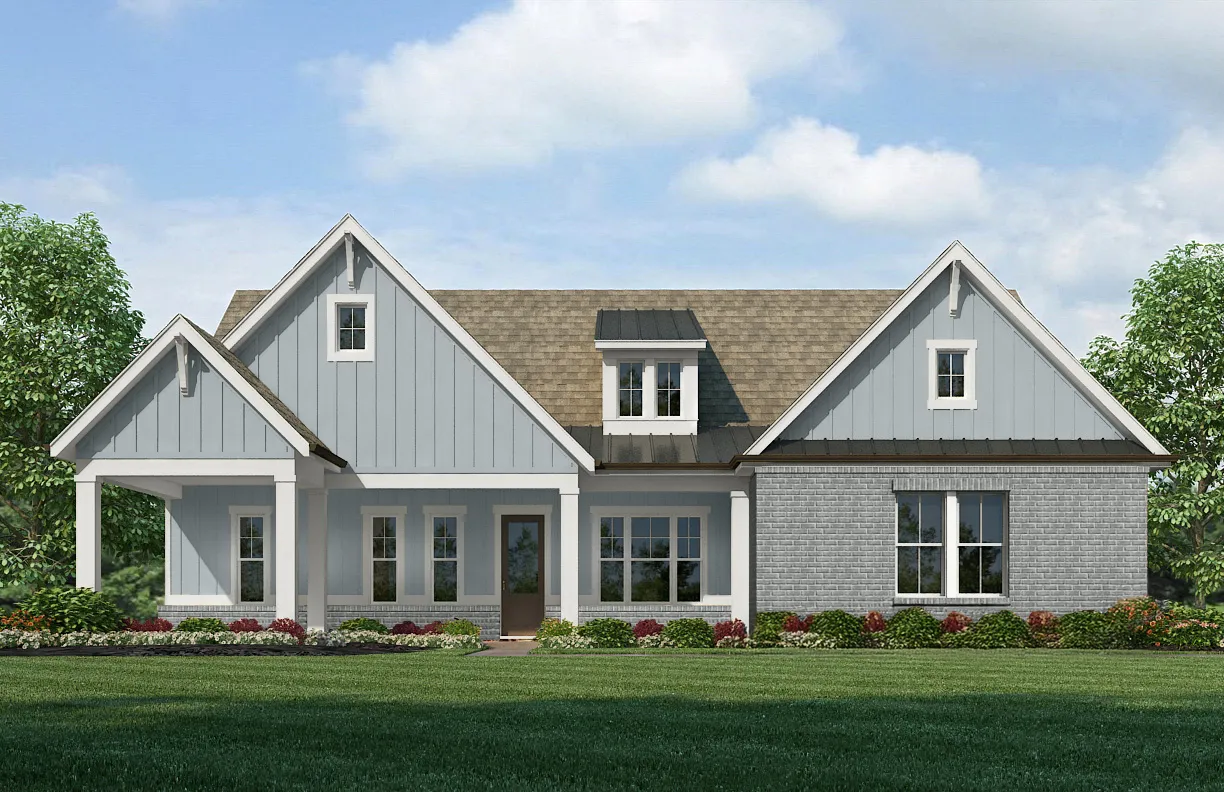 Elevation B | The Magnolia | The Lake Society | Active Adult Communities | Southwyck Homes | Lake Lanier Homebuilder