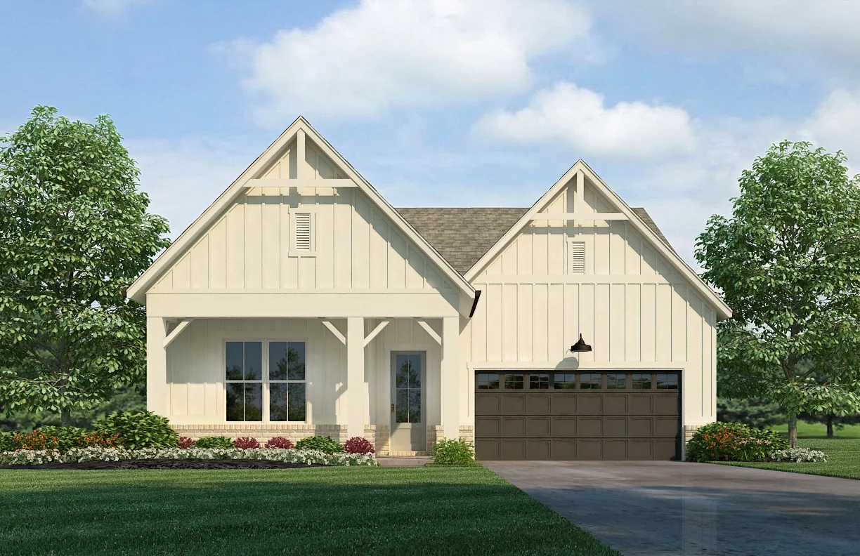 Elevation A | The Wildwood | Cooks Farm | Lake Society | Southwyck Homess