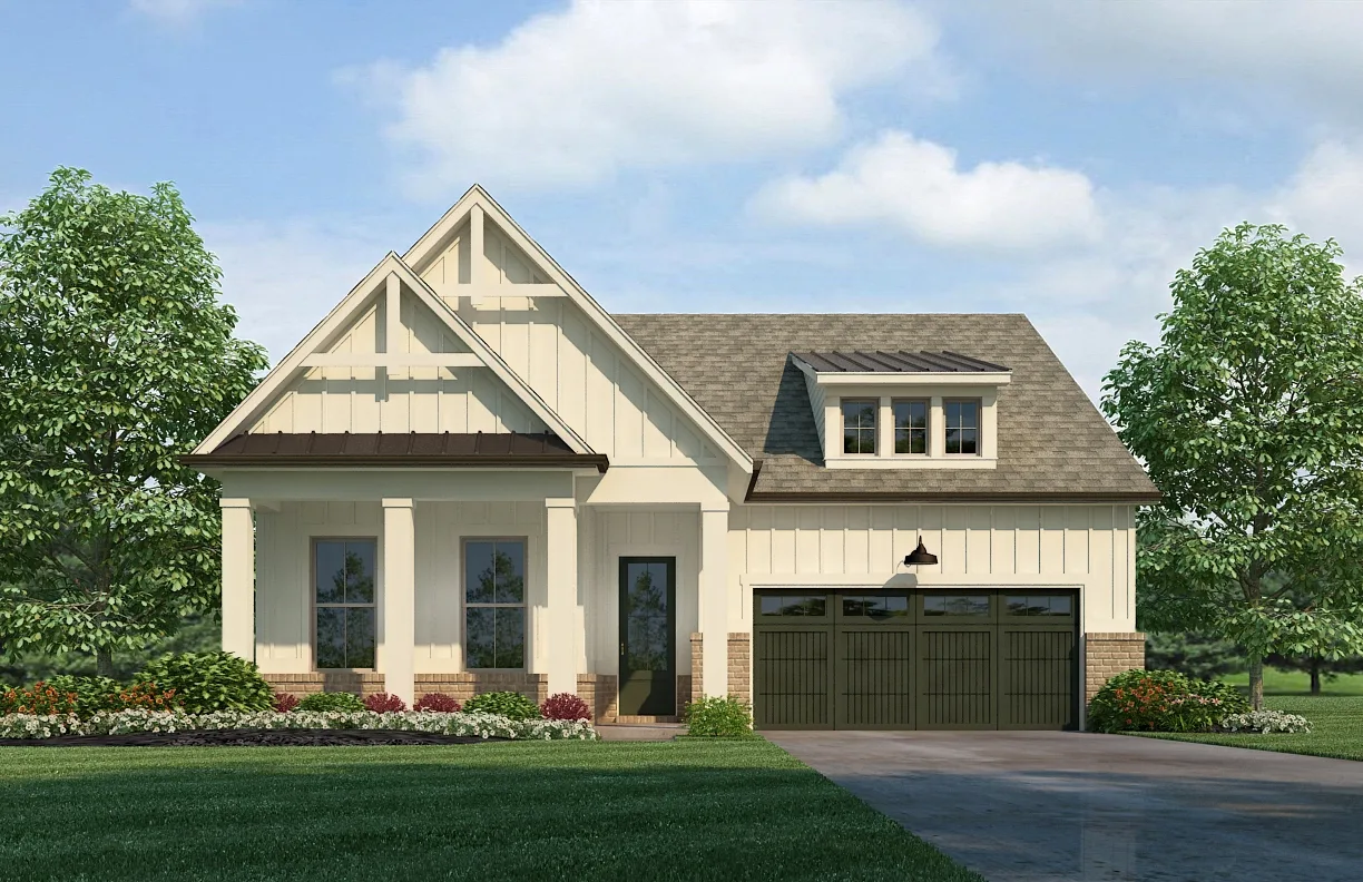 Elevation B | The Wildwood | Cooks Farm| Lake Society | Southwyck Homes
