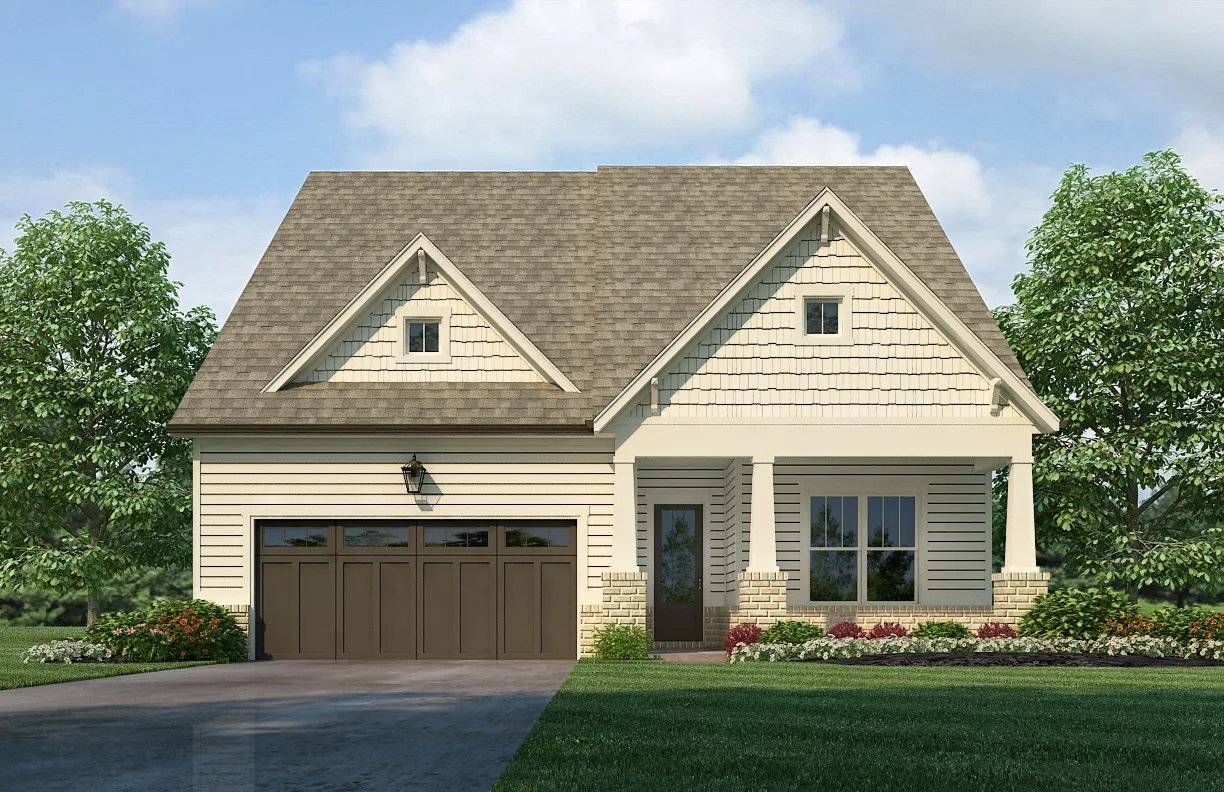 Elevation C | The Wildwood | Cooks Farm | Lake Society | Southwyck Homes